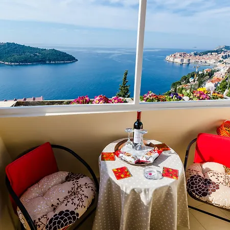 Vedrana- One-bedroom With Balcony And Sea View 公寓 杜布罗夫尼克